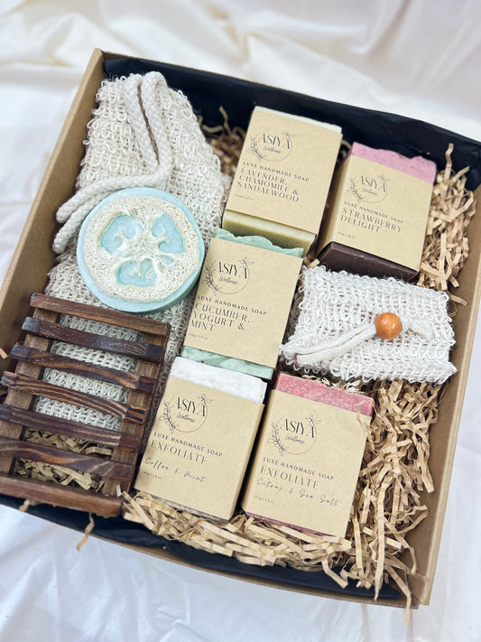 Limited Edition Luxe Soap Gift Box Four